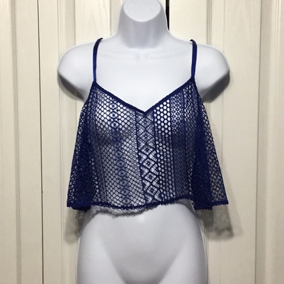 NWT-Victoria Secret-Swim Coverup Top Adjustable - Picture 3 of 7